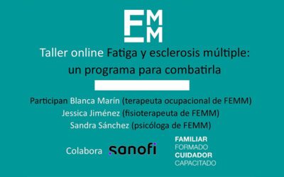 El taller ‘Fatiga y esclerosis múltiple: un programa para combatirla’ ya en nuestro canal de Youtube