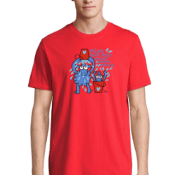 camiseta mójate 2025 FEMM color rojo