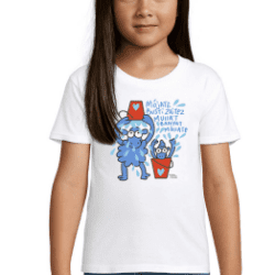 camiseta infantil mójate 2025