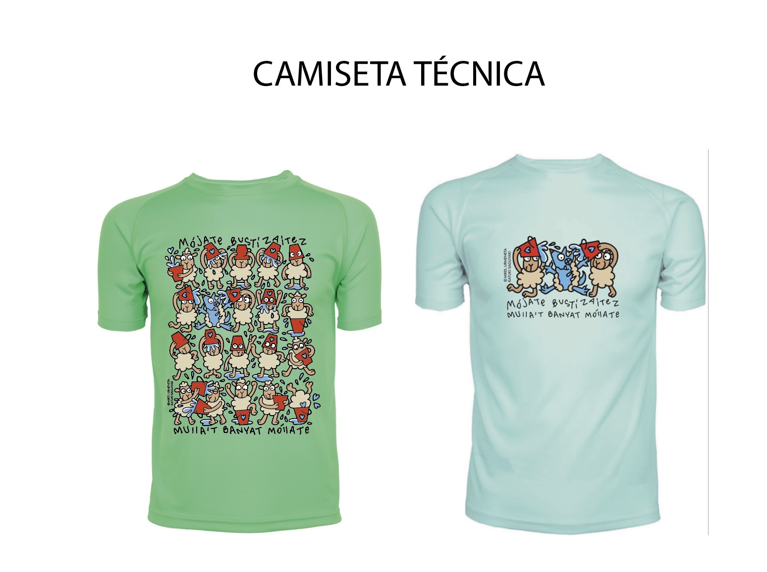 Camiseta técnica Mójate 2026